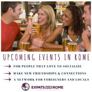 Upcoming events in Rome