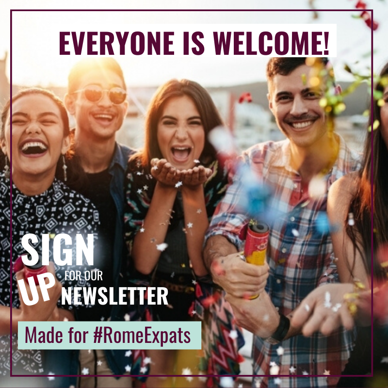 signup for newsletter Rome Expats internations rome embassy US