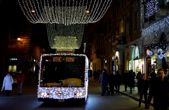 Bus and metro hours in Rome from Christmas Eve to New Year 1