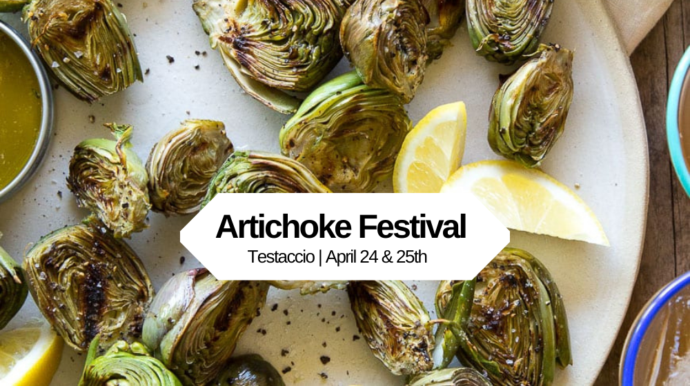 April 2021 Artichoke Festival in Testaccio
