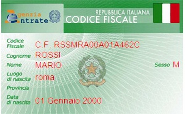 How to get tax identification number for foreign citizens (Codice Fiscale) 2