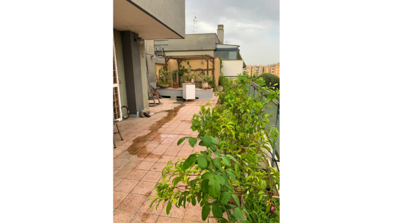 SOLD: Penthouse apartment for sale in Rome Italy 20 11 apartment cinecitta expats living in rome bilocale One bedroom penthouse apartment for sale Via Filippo Foti 768x435