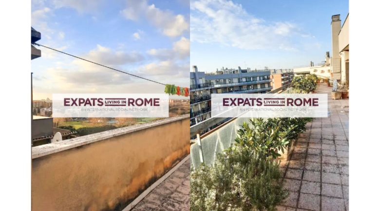 SOLD: Penthouse apartment for sale in Rome Italy 21 12 apartment cinecitta expats living in rome bilocale One bedroom penthouse apartment for sale Via Filippo Foti 768x435