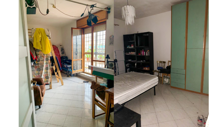 SOLD: Penthouse apartment for sale in Rome Italy 15 6 apartment cinecitta expats living in rome bilocale One bedroom penthouse apartment for sale Via Filippo Foti 768x435