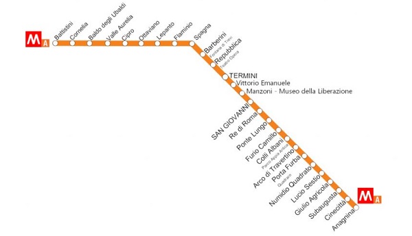 Rome's Metro Line A: Night Service Resumes 140