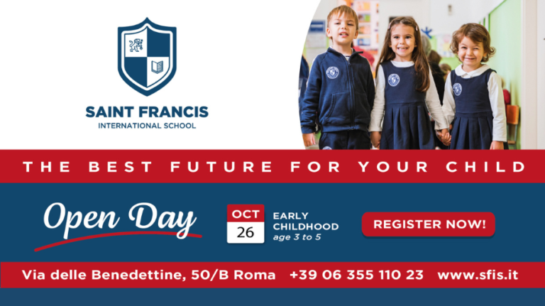 St. Francis International School expats living in rome italy 768x431