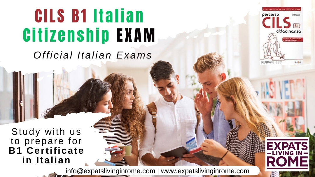 Italian course for B1 certificate in Rome