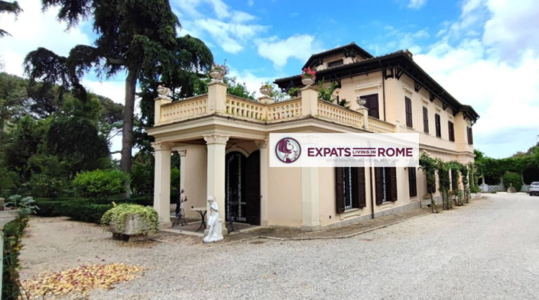 2 Apartment in a Villa with a Park In Colli Portuensi Casaletto area Monteverde expats living in rome 1 768x428