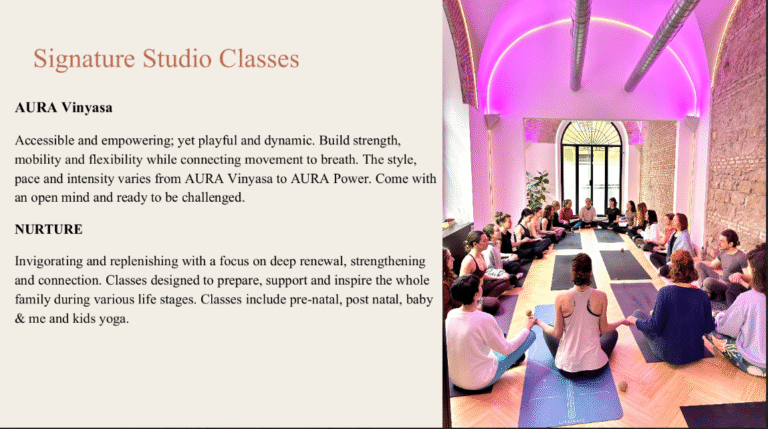 AURA SACRED SPACE | Yoga & Wellness Studio | Rome 7 Screenshot 2025 05 20 143833ss 768x429