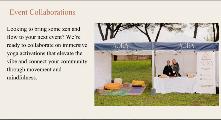 AURA SACRED SPACE | Yoga & Wellness Studio | Rome 10 Screenshot 2025 05 20 144015 768x418