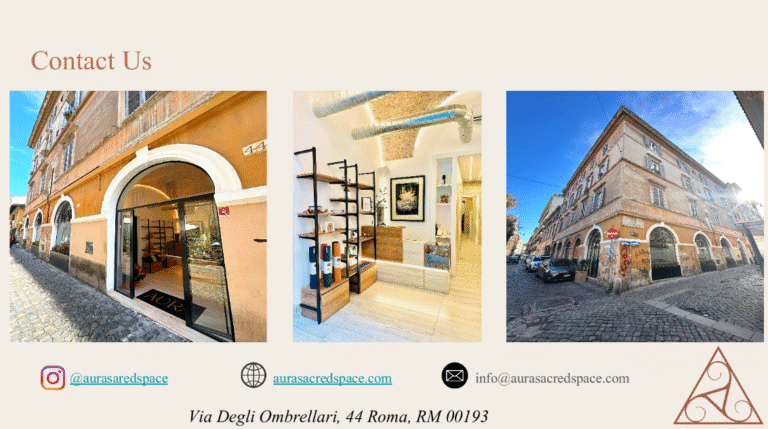 AURA SACRED SPACE | Yoga & Wellness Studio | Rome 14 Screenshot 2025 05 20 144137sdds 768x429