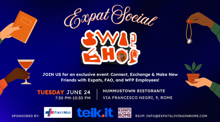 RomeExpats Expat Social Swap Meetup Ostiense Piramide Metro 768x428