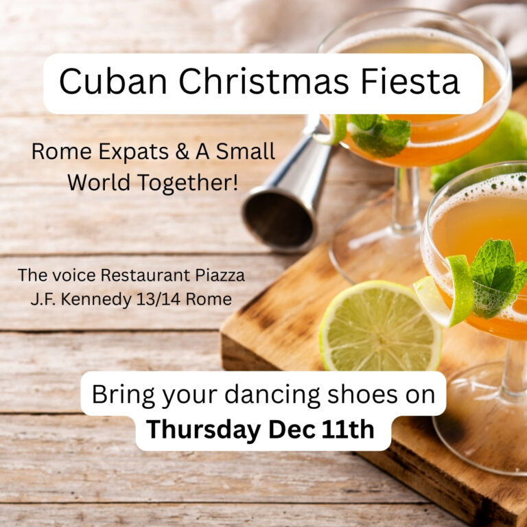 Pages 1 1056 x 264 a small world Rome Italy ASW network expats relocation Instagram Post 768x768