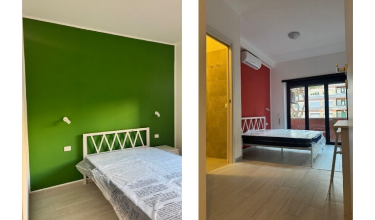 Rooms for Rent in Newly Renovated Apartment | Rome 3 room for rent in rome near vatican prati 6 768x451