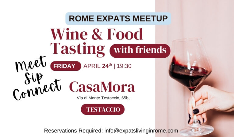 886 x 520 tasting Rome food visiting vatican Wine Food Tasting FAO Circo massimo free 768x451
